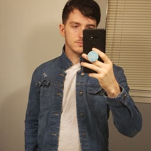 George Elastic Denim Jacket